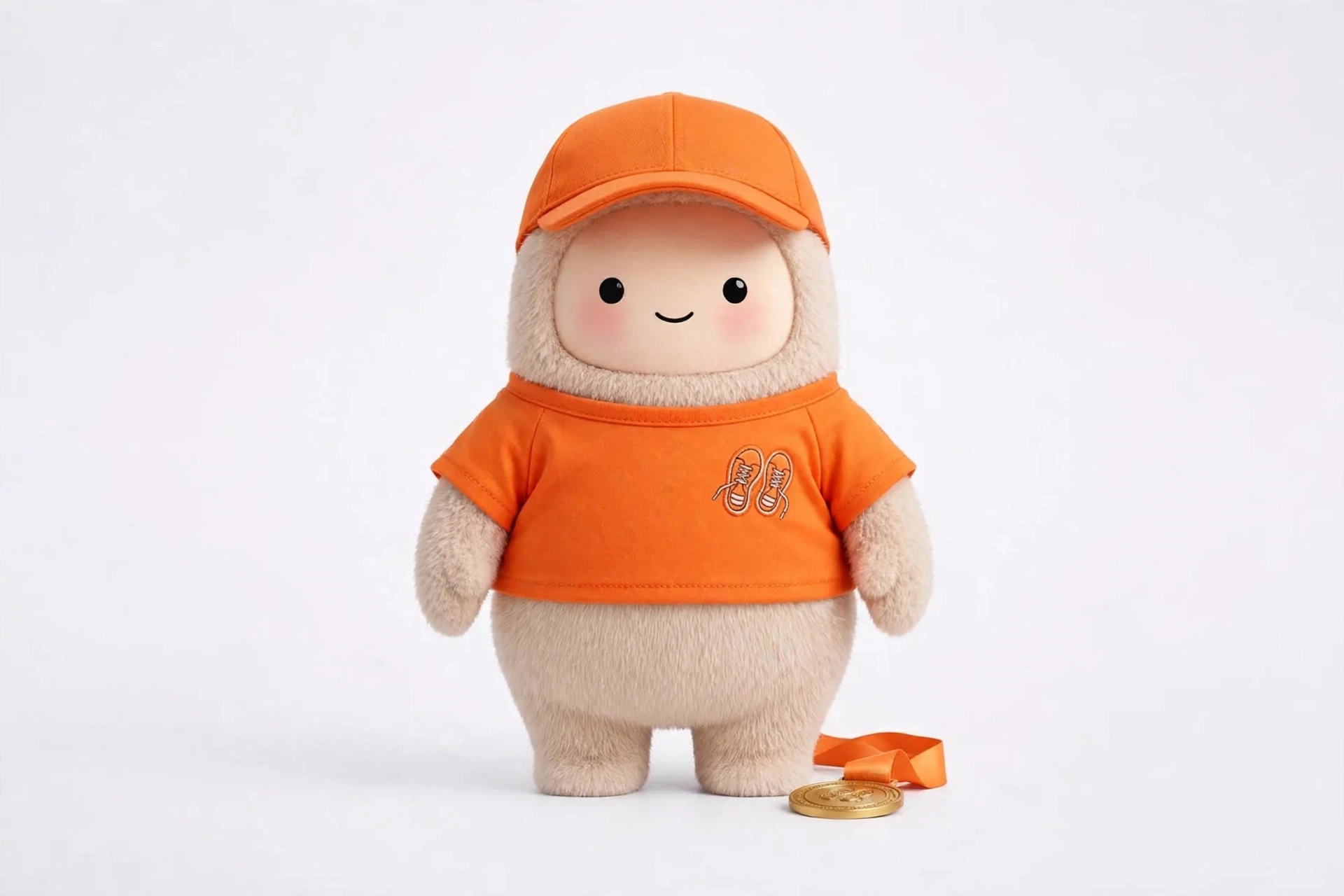Marathon Coach — cream Muse avatar, AI marathon training coach agent on MyAgentFace