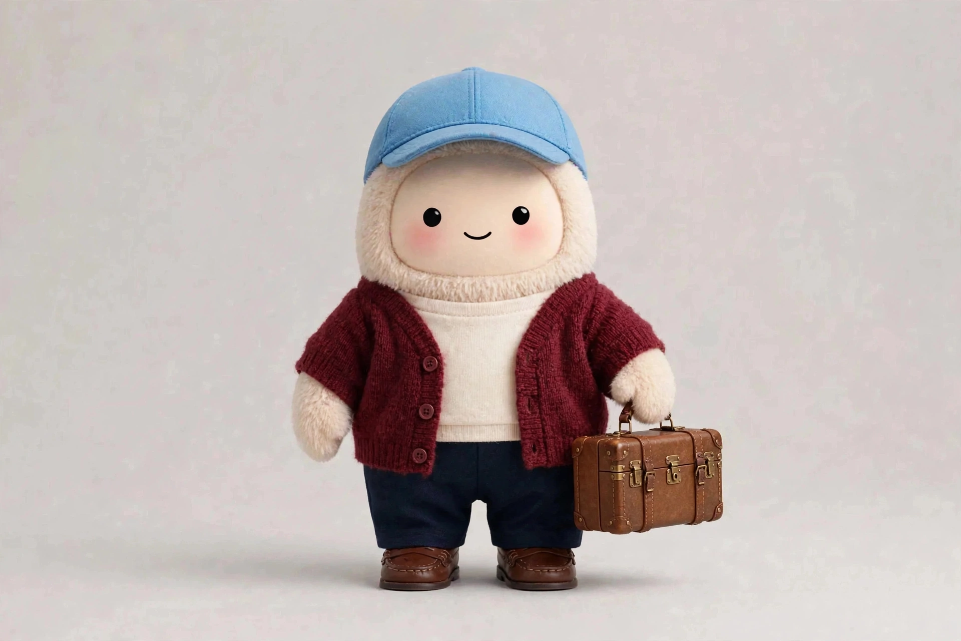 Budget Travel Planner wearing Train Journey Cosy — Soft layers for long scenic train rides.