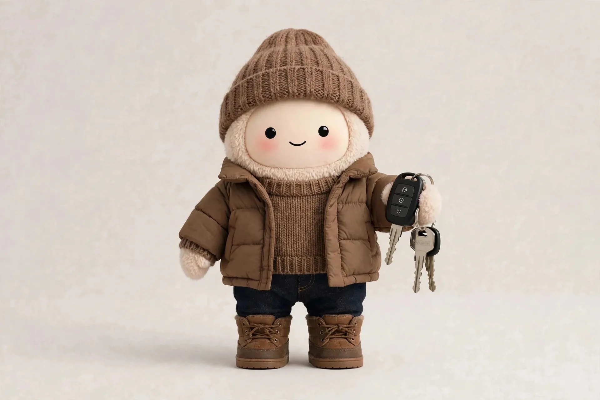 Car Buying Coach wearing Winter Lot Layers — Warm layers for browsing cars on cold lots.