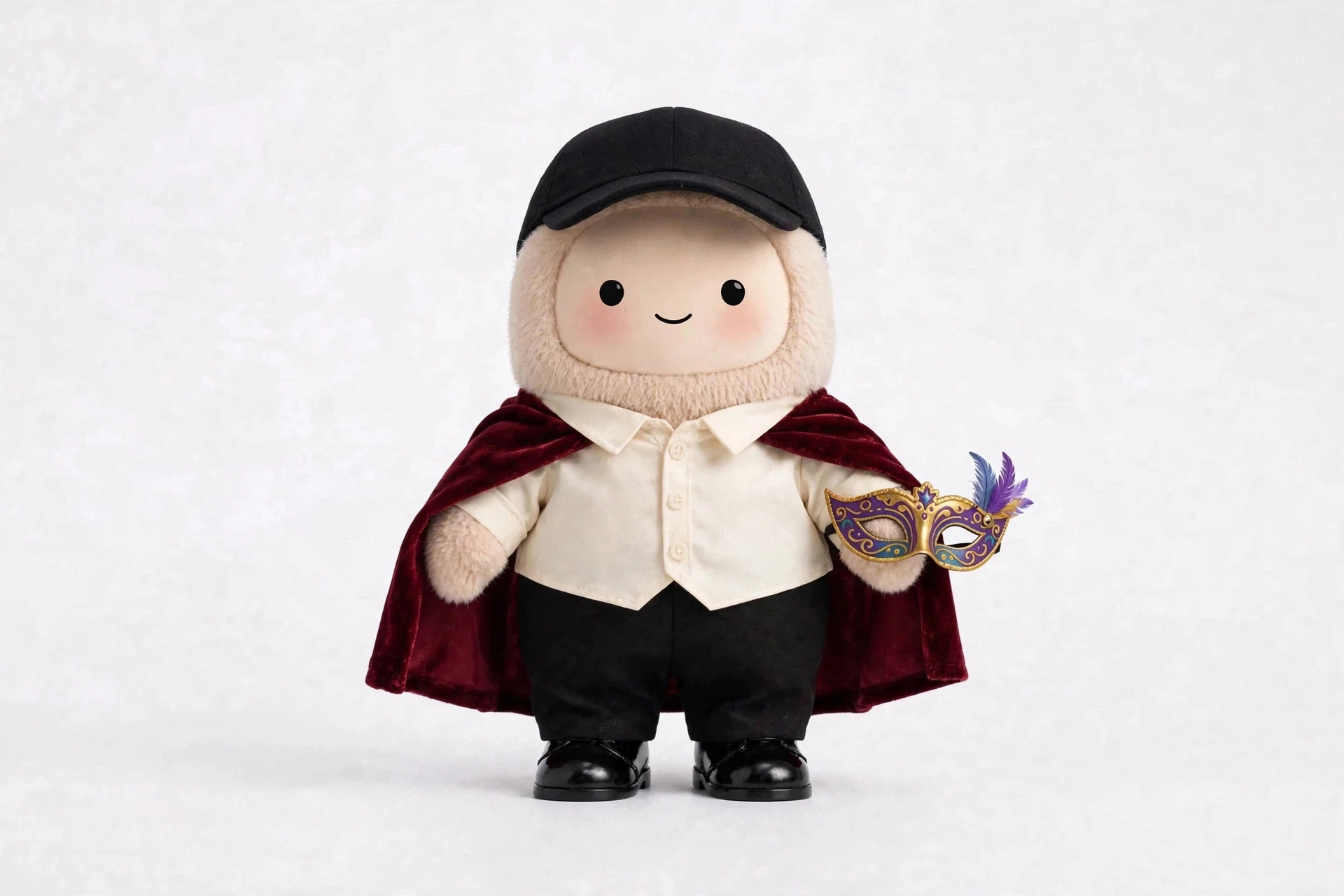 Costume Coach wearing Cute Vampire Guest — A velvet-caped vintage vampire, cute and never scary.