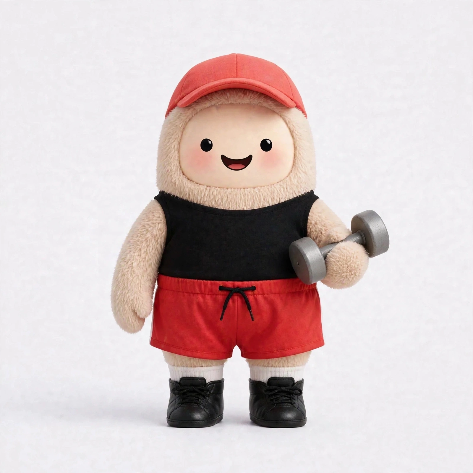 Gym Buddy wearing Boxing Training Gear — Focused boxing training gear in classic gym colours.