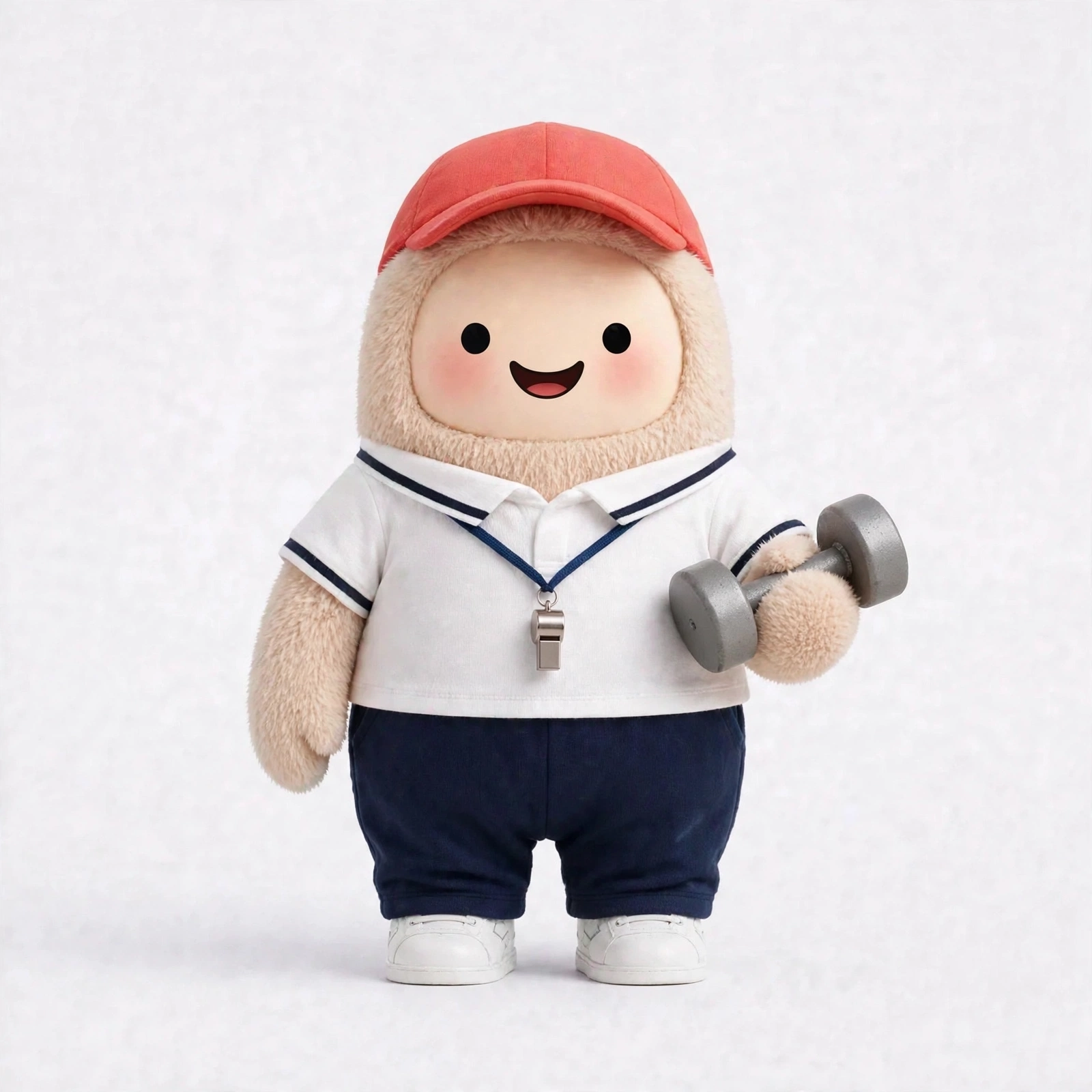 Gym Buddy wearing Coach Whistle Look — Trackside coach look for leading the session.
