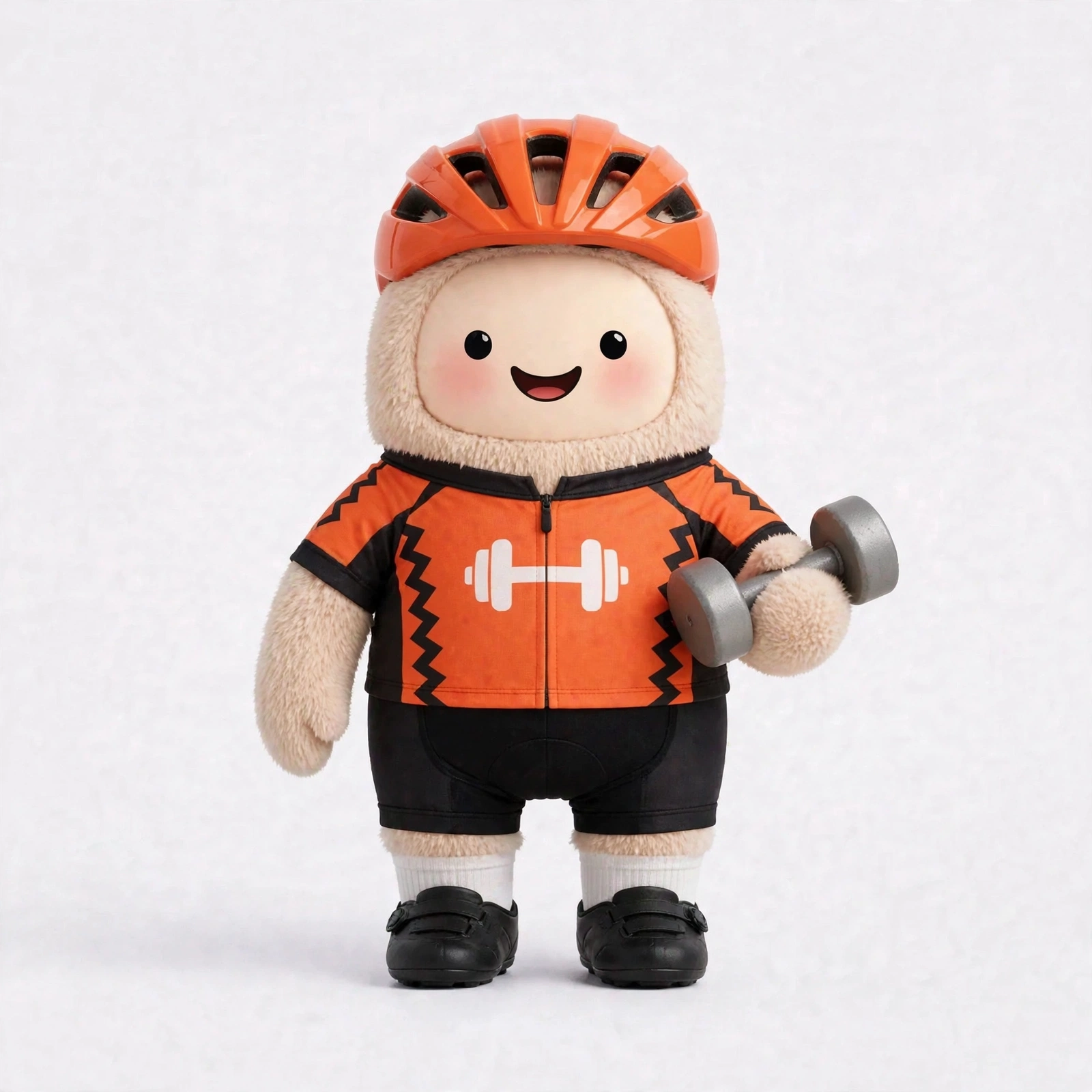 Gym Buddy wearing Cycling Road Gear — Sleek cycling gear for road rides and spin sessions.