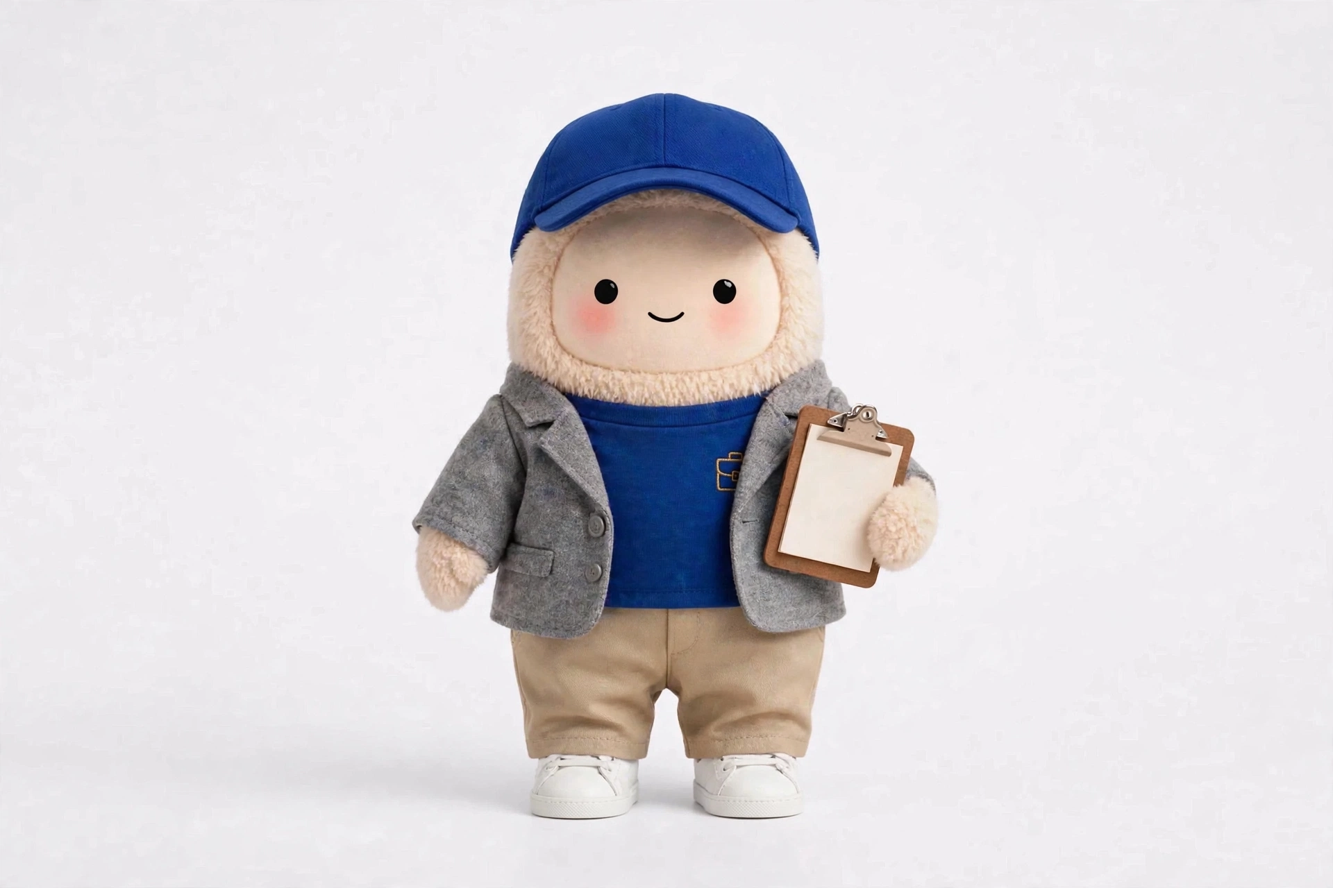 Job Hunt Coach wearing Career Fair Casual — Approachable and tidy for meeting employers.