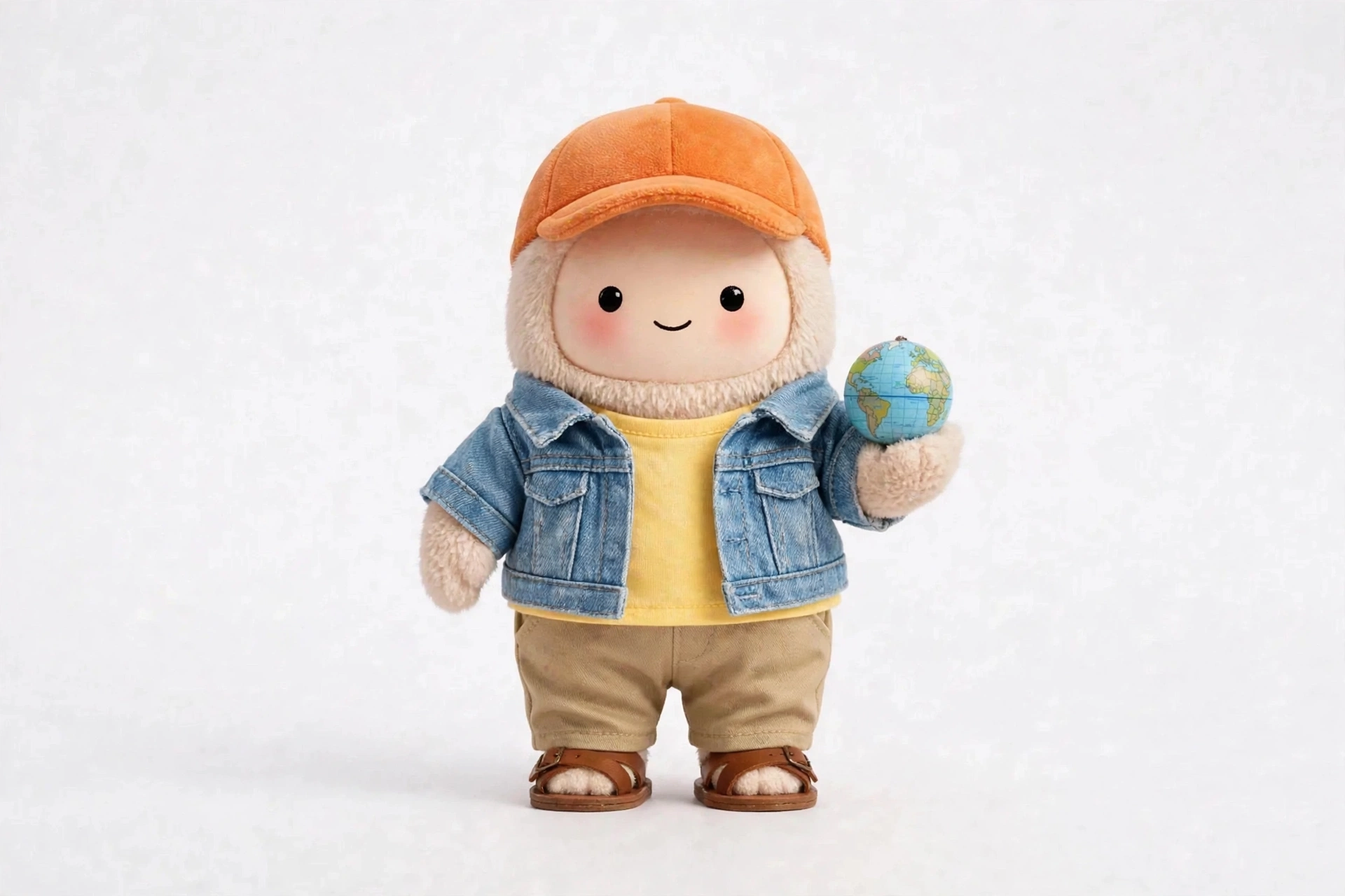 Language Practice Partner wearing Morning Market Stroll — Fresh morning style for small talk and everyday phrases.