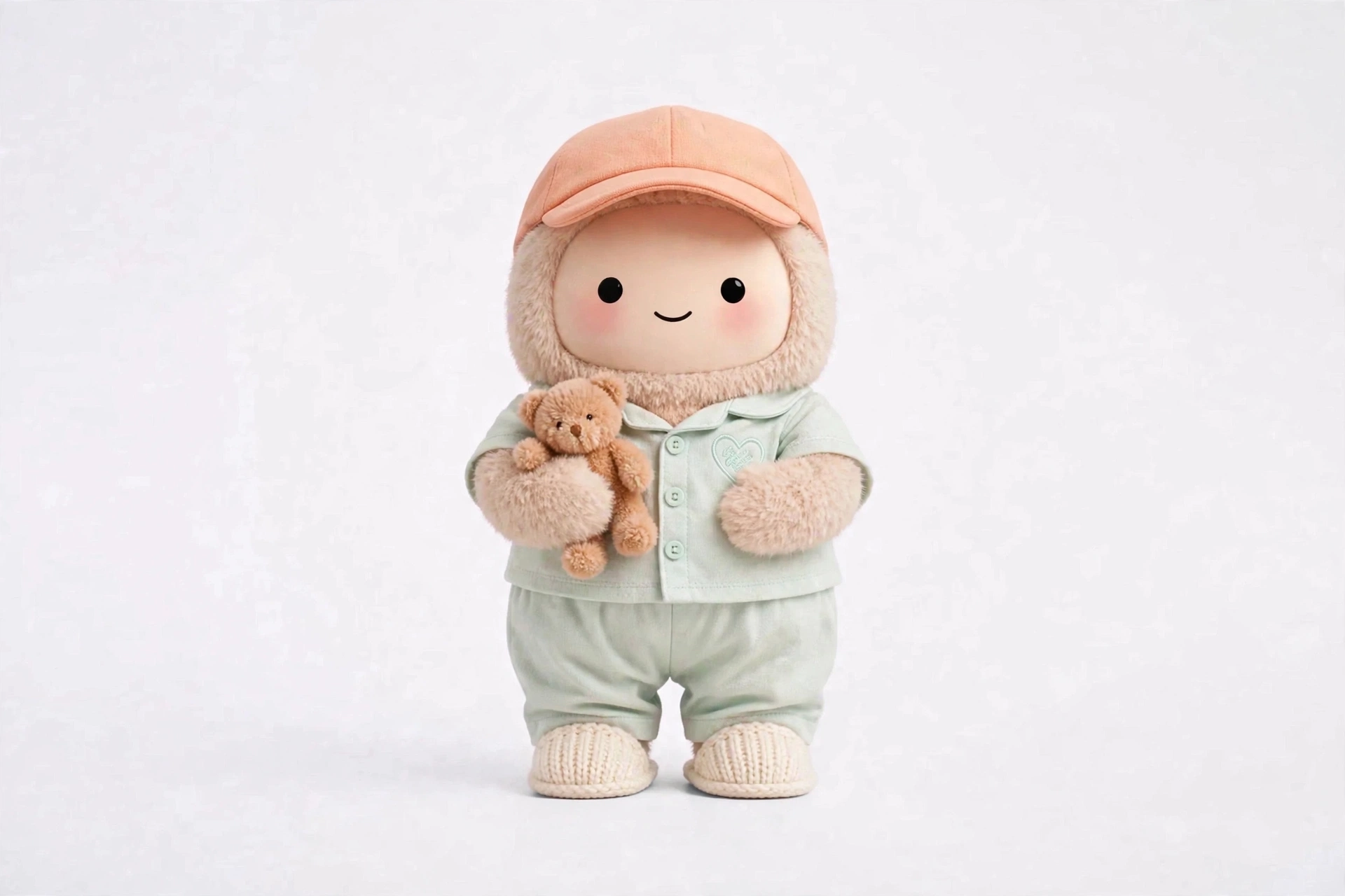 New Mom Organizer wearing Evening Wind-Down Set — Soft pyjama comfort for the evening wind-down.