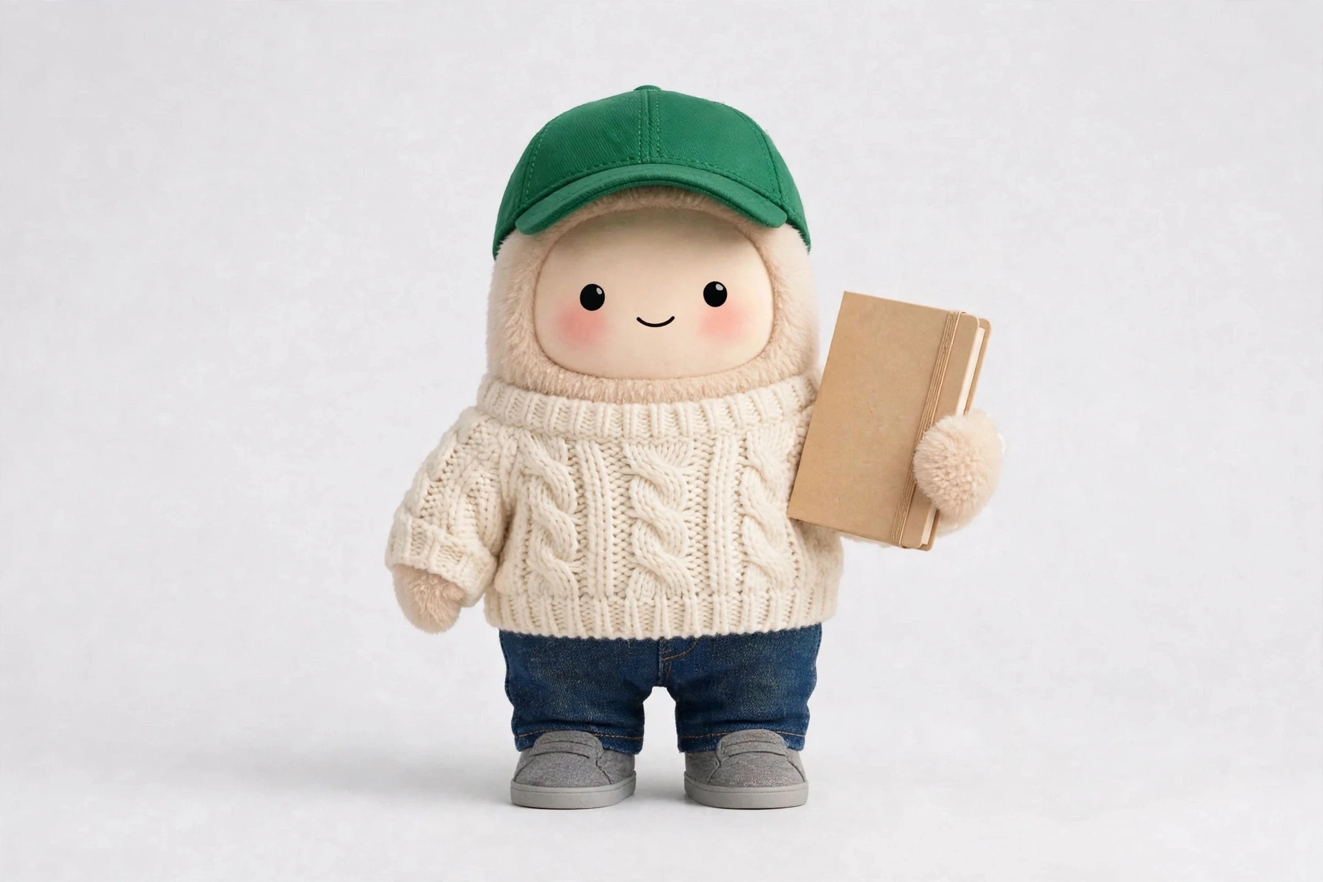 Salary Negotiation Coach wearing Cozy Prep Sweater — Warm sweater comfort for script prep sessions.