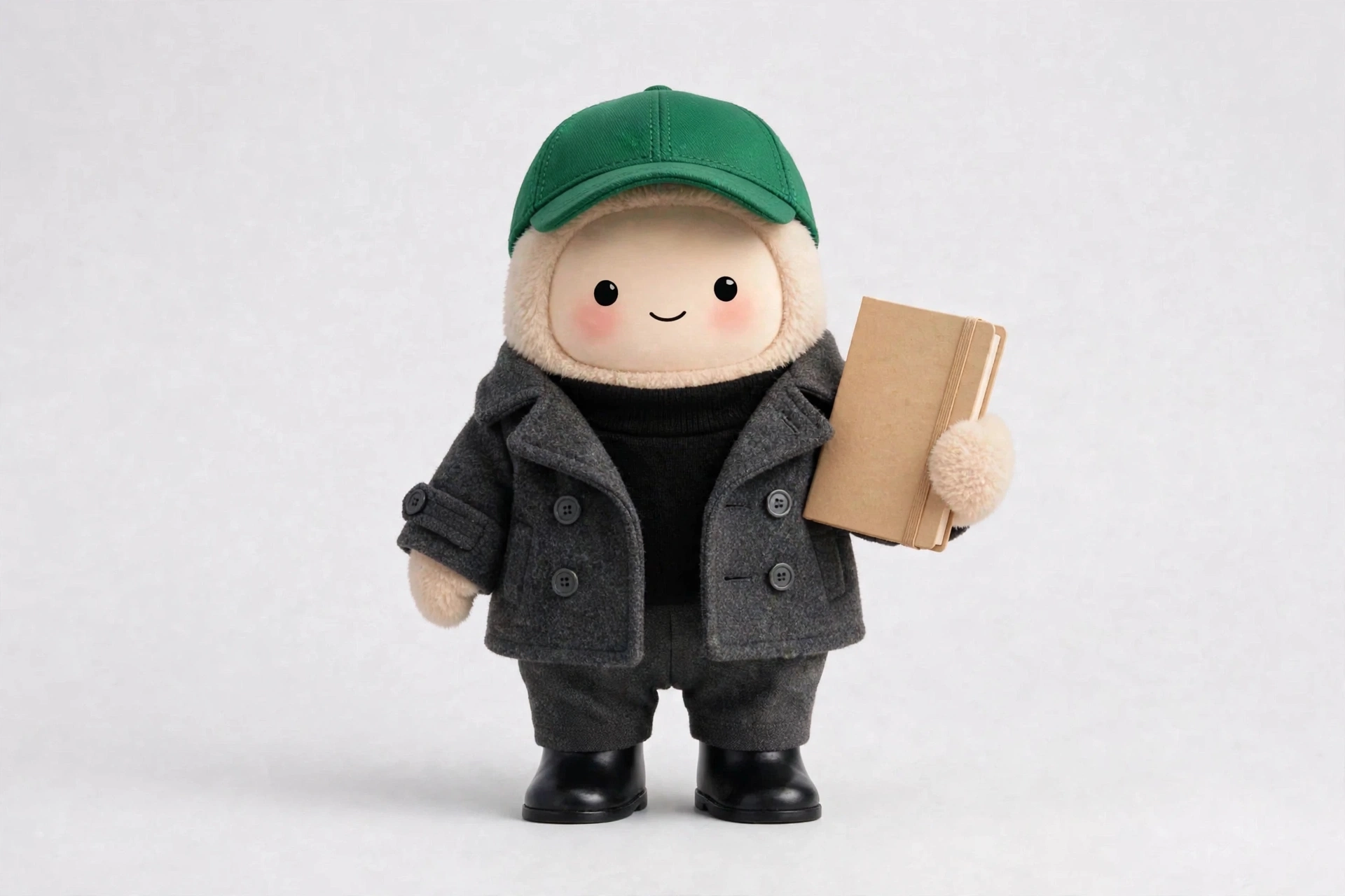Salary Negotiation Coach wearing Winter Power Layers — Strong winter layers that mean business.