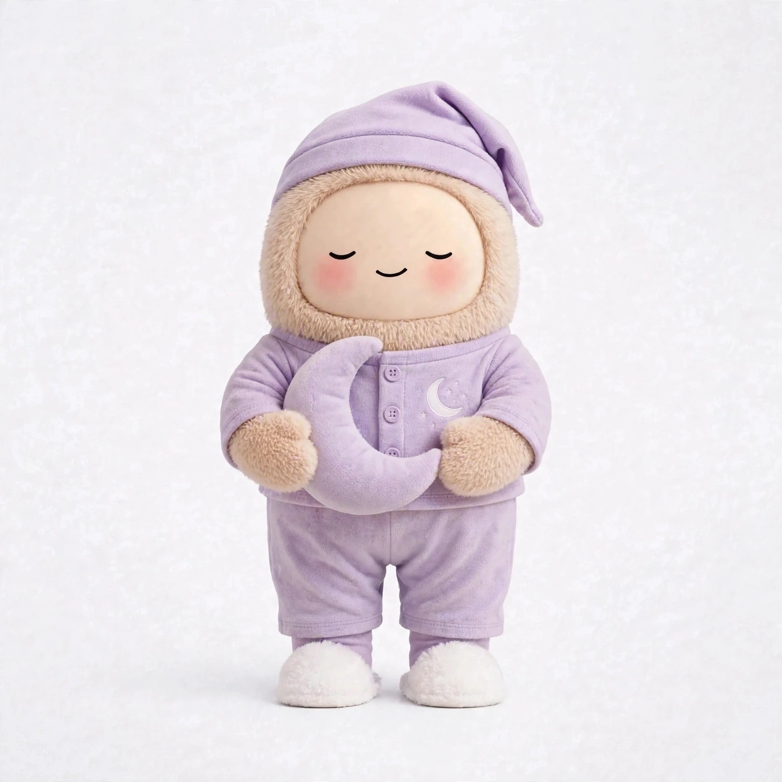 Sleep Coach wearing Lavender Calm Set — Soothing lavender sleep set for a calm routine.