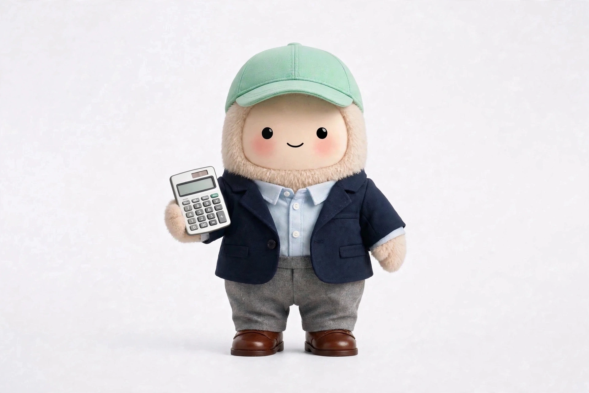 Small Business Bookkeeper wearing Client Meeting Blazer — Trustworthy blazer for meeting business clients.