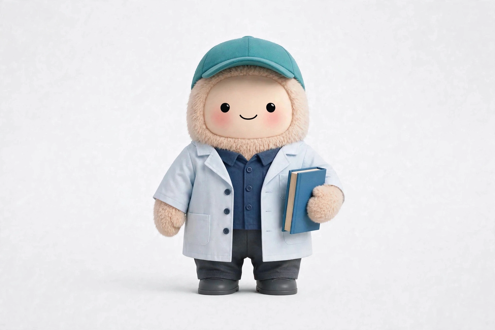 Study Tutor wearing Science Lab Tutor — A neat lab look for experiments explained step by step.