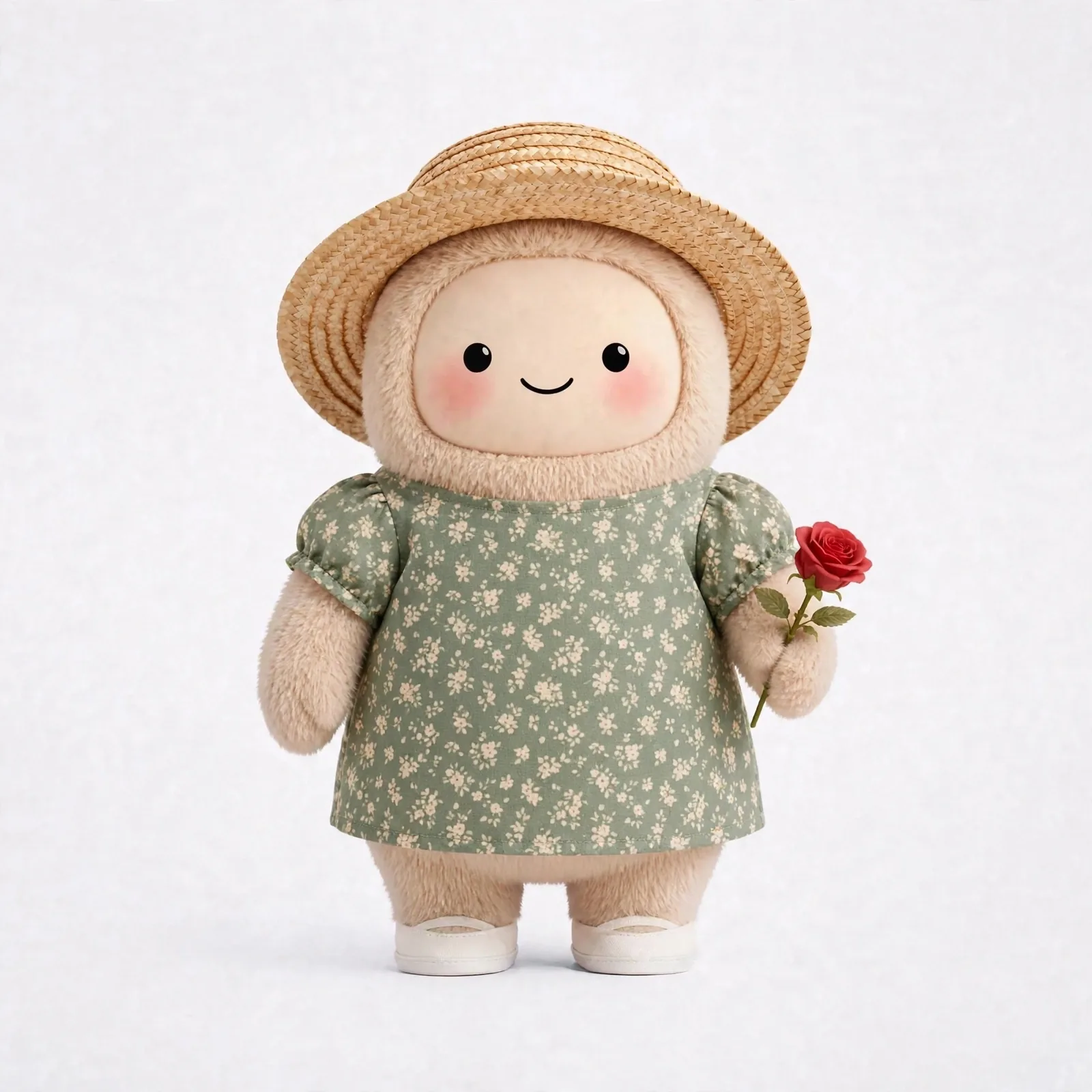 Sweet Romantic wearing Garden Stroll Dress — Light and lovely for a slow walk through the gardens.